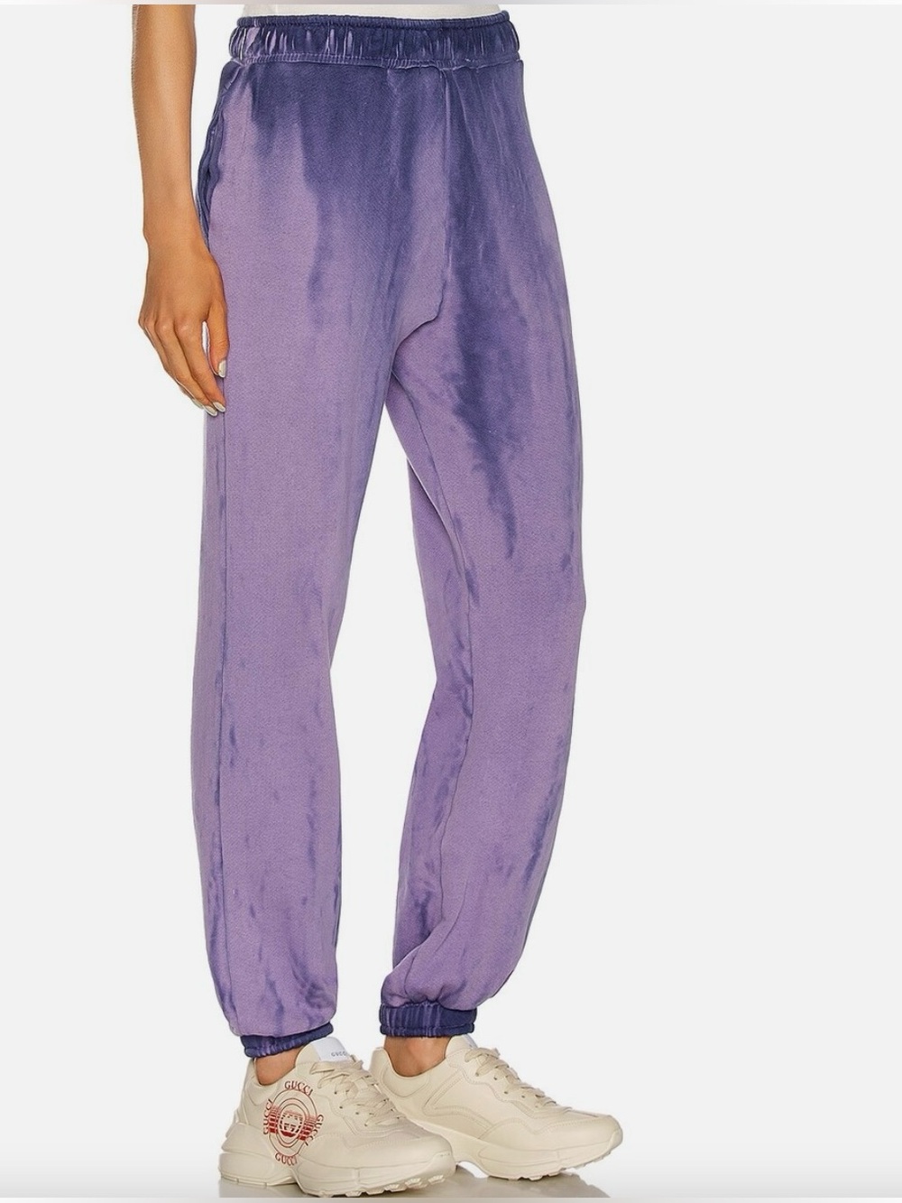 Purple tie dye cotton citizen sweatpants 💜